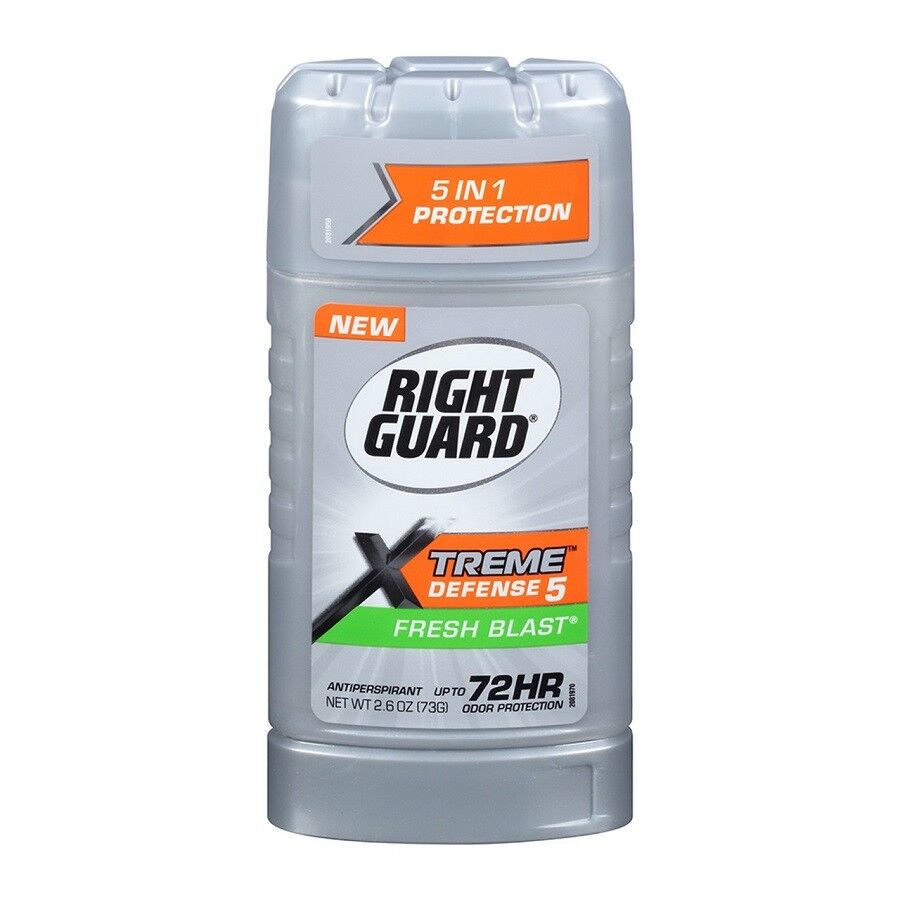 Right Guard Xtreme Defense Fresh Blast Antiperspirant Mum Stick Deodorant 73gr