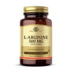 Solgar L-Arginine 500 mg 50 Vegi Kapsül