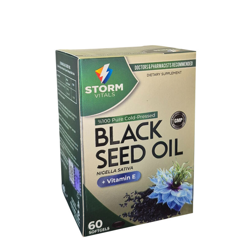 Storm Vital Black Seed Oil Softjel 60 Kapsül
