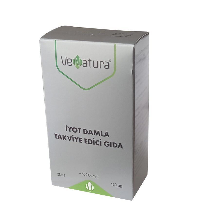 Venatura İyot Damla Takviye Edici Gıda 25ml