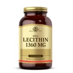Solgar Lecithin 1360 mg 100 Kapsül