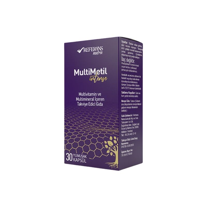 Referans Multimetil İntense 30 Softjel Kapsül