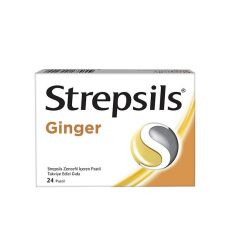 Strepsils Ginger Zencefil 24 Pastil