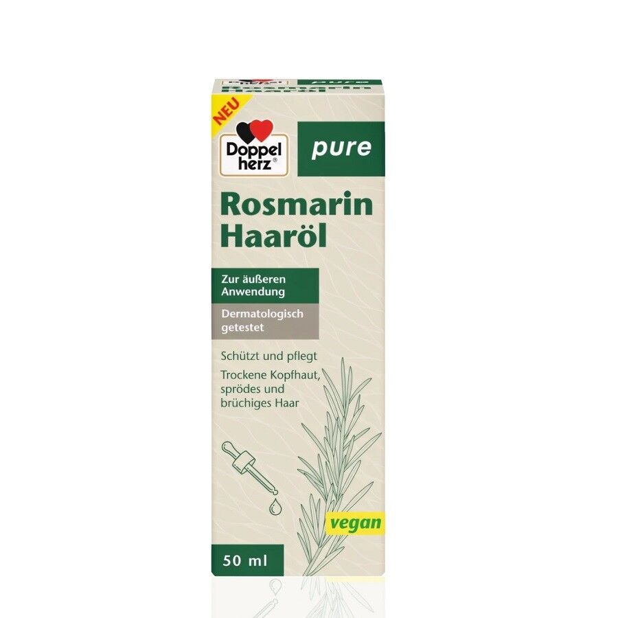 Doppelherz Pure Biberiye Yağı İçeren Saç Bakım Yağı 50ml