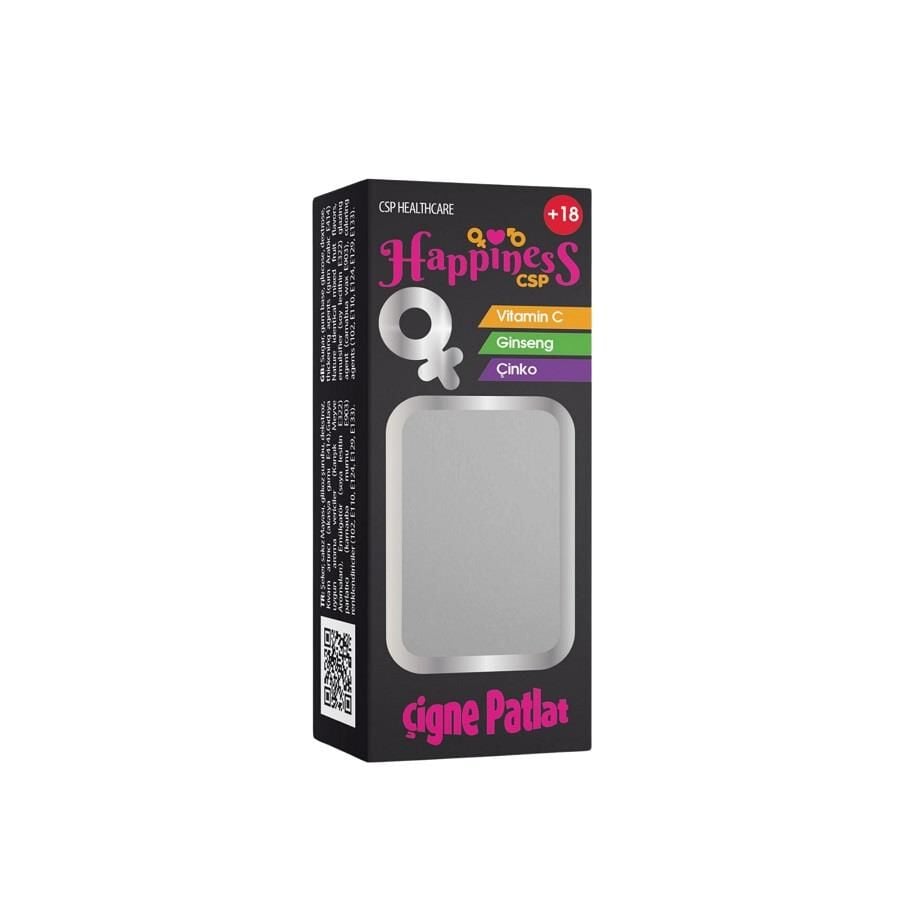 Happiness Çiğne Patlat 12li