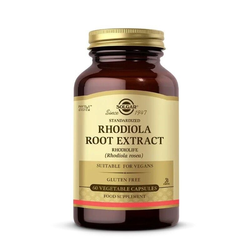 Solgar Rhodiola Root Extract 60 Kapsül