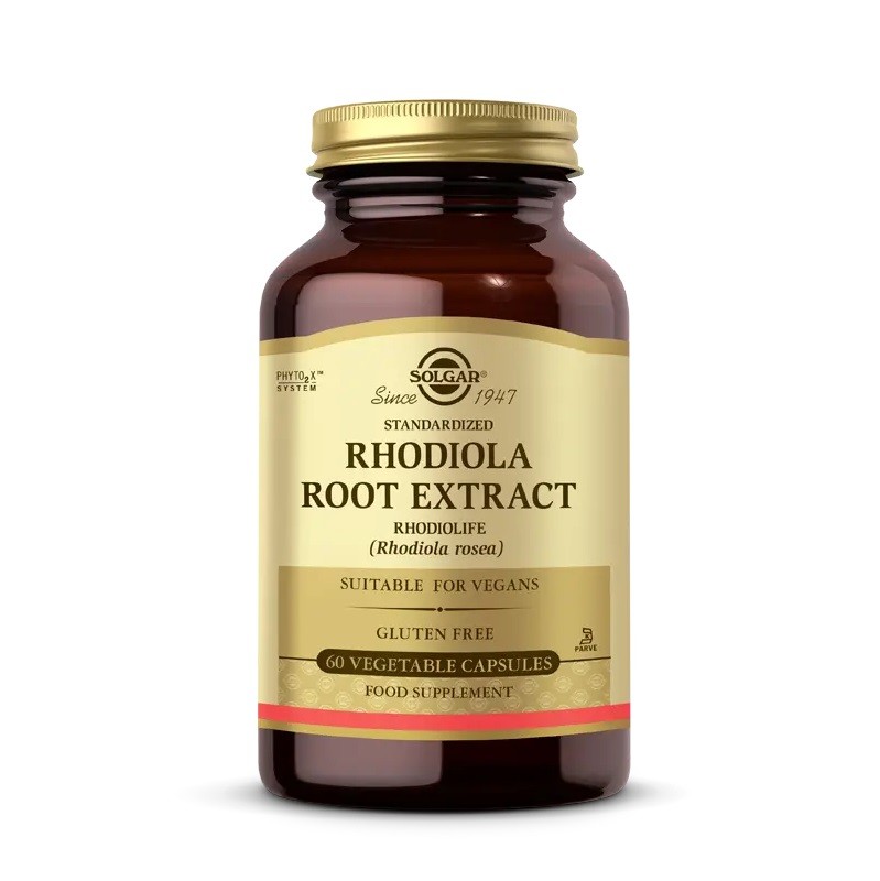 Solgar Rhodiola Root Extract 60 Kapsül