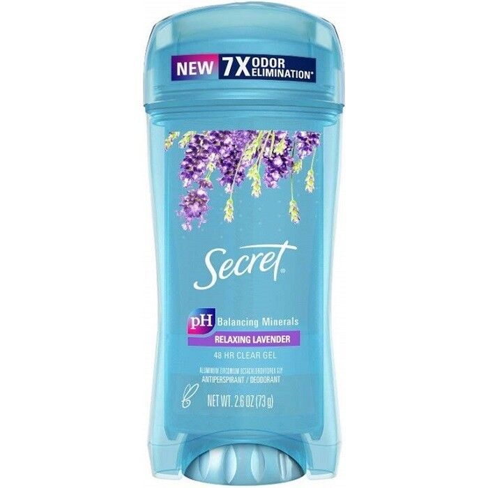 Secret Fresh Clear Gel and Deodorant for Women - Relaxing Refreshing Lavender 73gr