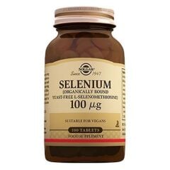 Solgar Selenyum 100mcg 100 Tablet