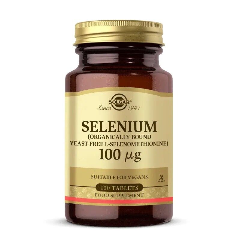 Solgar Selenium 100 mcg 100 Tablet