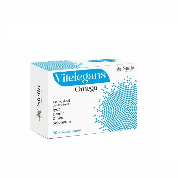 Vitelegans Omega 30 Yumuşak Kapsül