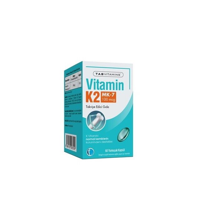TabVitamins Vitamin K2 60 Kapsül