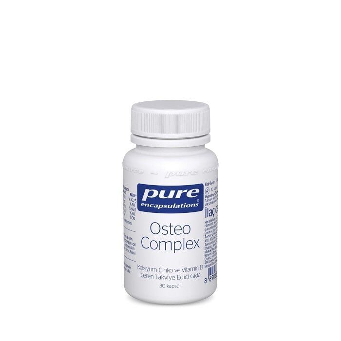Pure Osteo Complex Kalsiyum Çinko 30 Kapsül