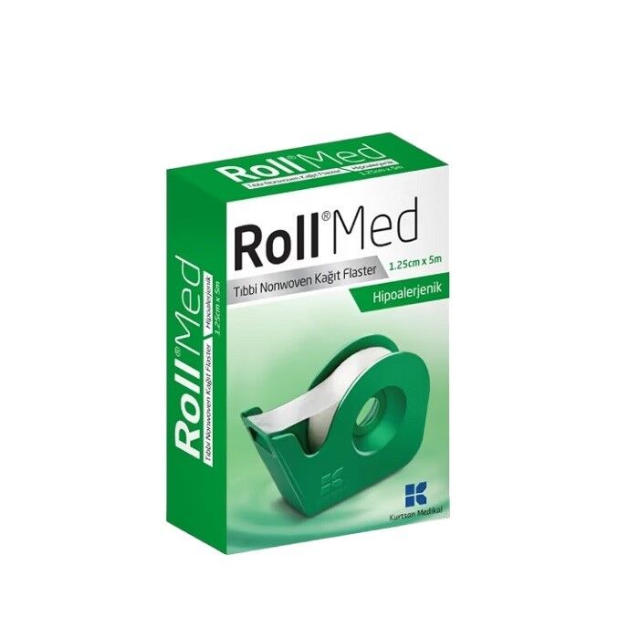 Roll Med 1,25CM x 5 M Nonwoven Yapışkanlı Flaster