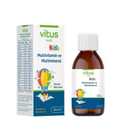 Vitus Multi KIDS Multivitamin Mineral Sıvı 150ml