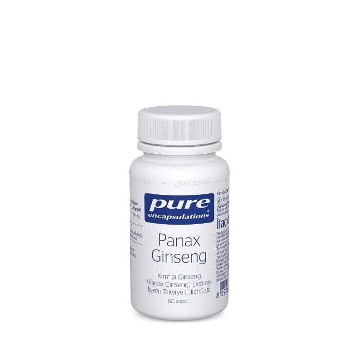 Pure Panax Ginseng Kırmızı Ginseng 60 Kapsül