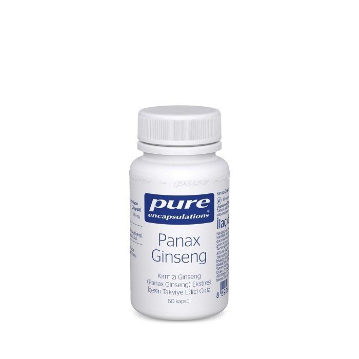 Pure Panax Ginseng Kırmızı Ginseng 60 Kapsül