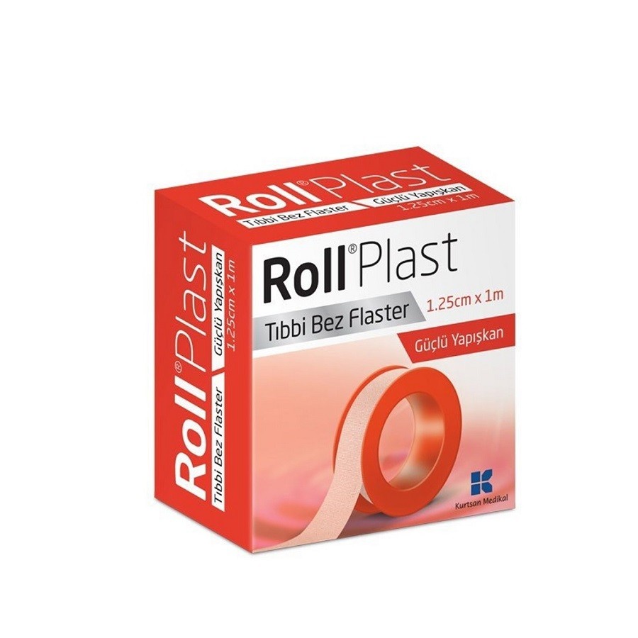 Roll Plast 1.25cm X 5m Bez Flaster Bant