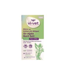 Vivet Bikini Ve Koltuk Altı Bölgesi Sir Ağda Bant Seti