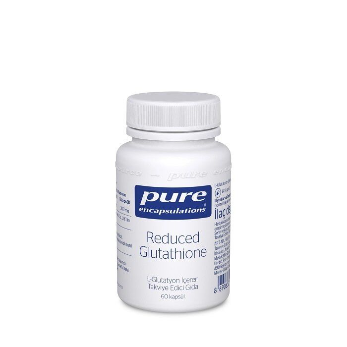 Pure Reduced Glutathione L-Glutatyon 60 Kapsül