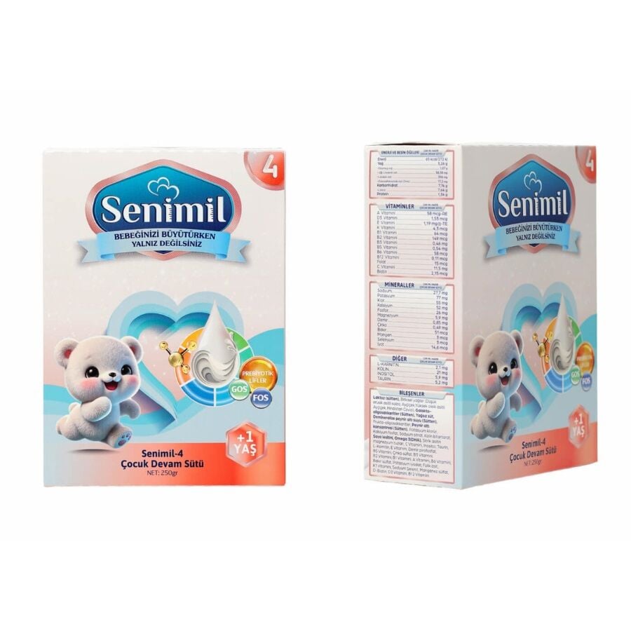 Senimil 4 Çocuk Devam Sütü +1 Yas 250 Gr