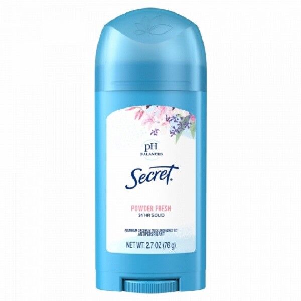 Secret Powder Fresh Women's Solid Antiperspirant Deodorant 76g