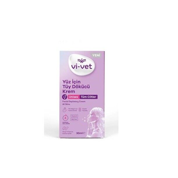 Vivet Tüy Dökücü Krem Yüz 30ml