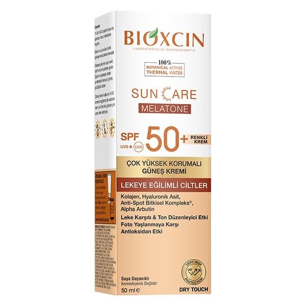 Bioxcin Sun Care Melatone SPF50 Krem 50 ML Renkli