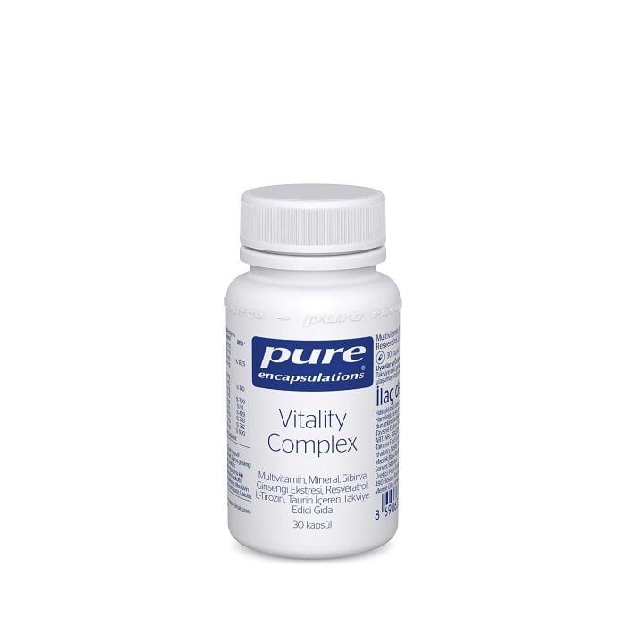 Pure Vitality Complex Multivitamin Ginseng 30 Kapsül