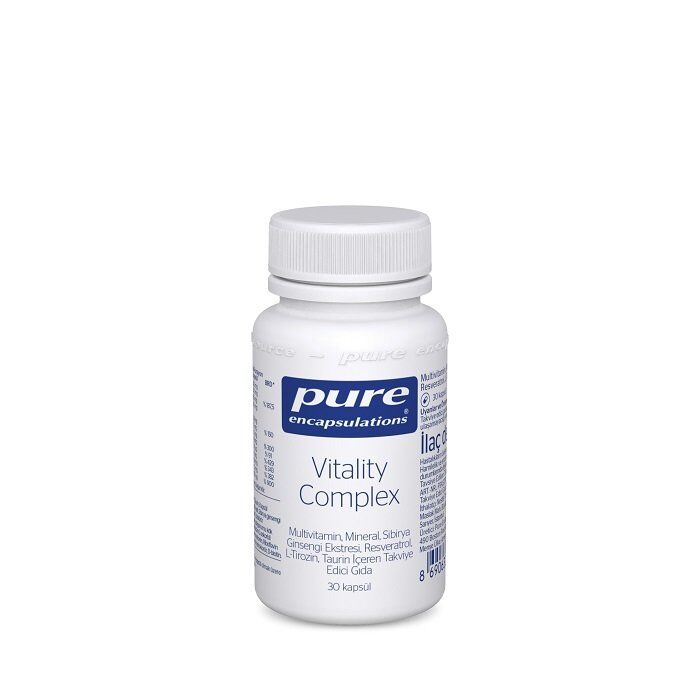 Pure Vitality Complex Multivitamin Ginseng 30 Kapsül