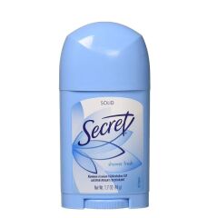 Secret Solid Antiperspirant and Deodorant Shower, Fresh Scent 48gr