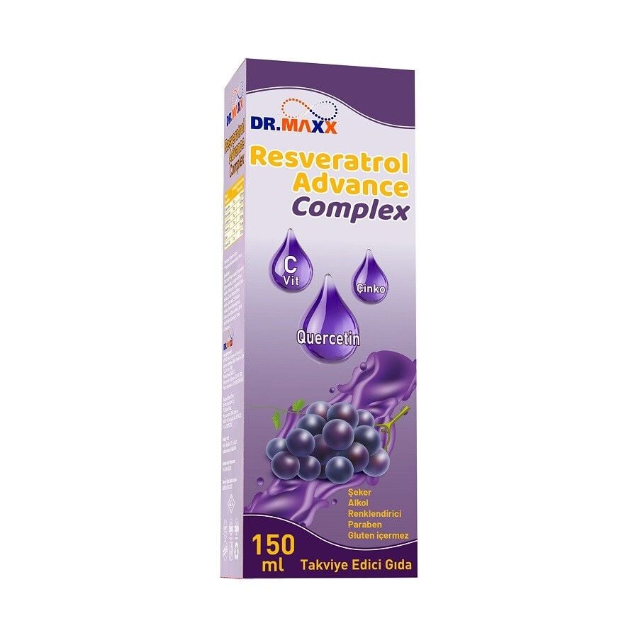 Dr.Maxx Resveratrol Advance Complex Şurup 150ml
