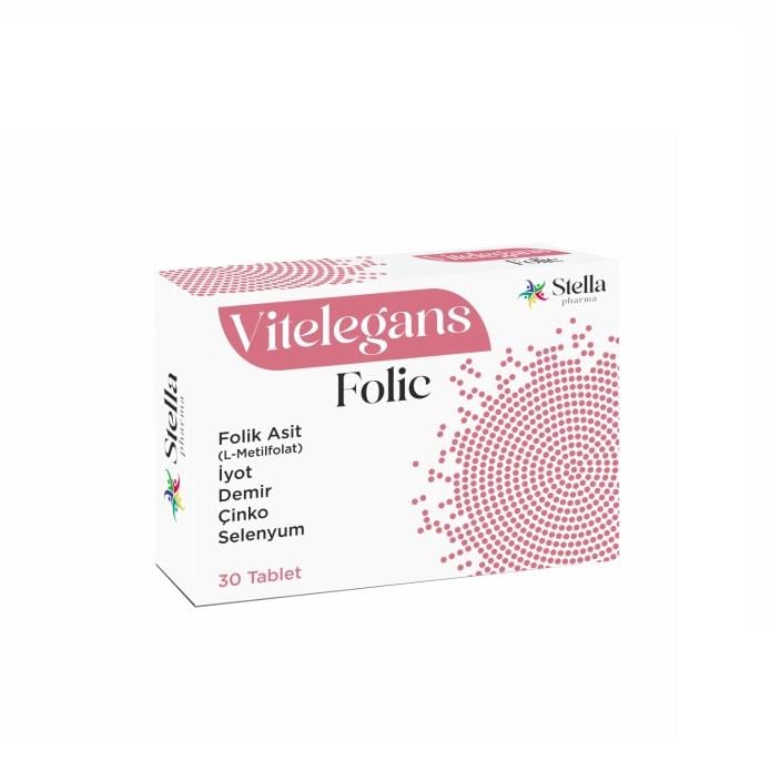 Vitelegans Folic 30 Tablet