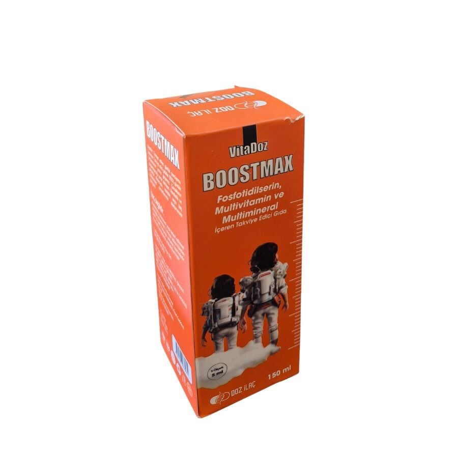 Vitadoz Boostmax Multivamin Mineral Fosfatidilserin Sıvı 150ml