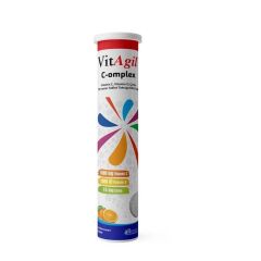 VitaGil C-Omplex 20 Efervesan Tablet - Vitamin C, Vitamin D, Çinko