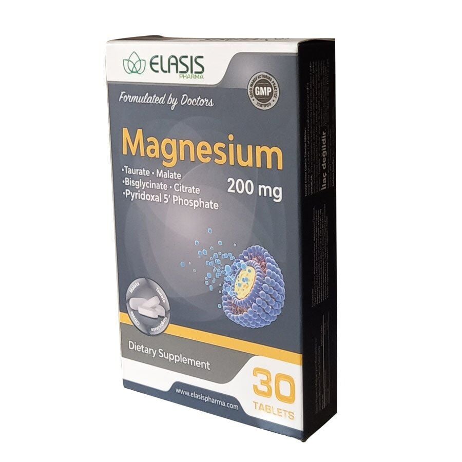 Elasis Magnesium 200 mg 30 Tablets