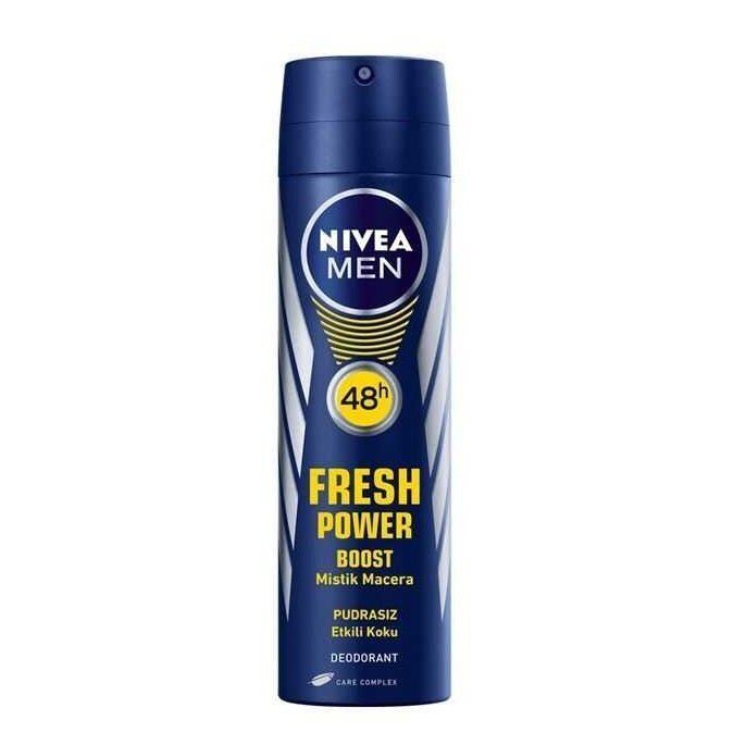 Nivea Men Fresh Power Boost Deodorant Sprey 150ml