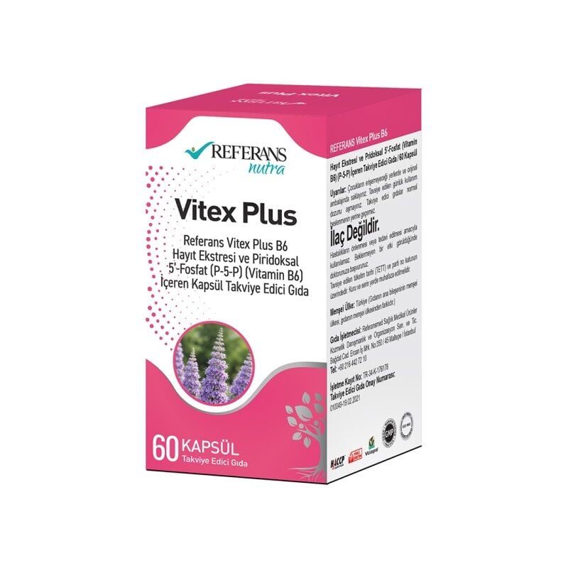 Referans Vitex Plus B6 60 Kapsül