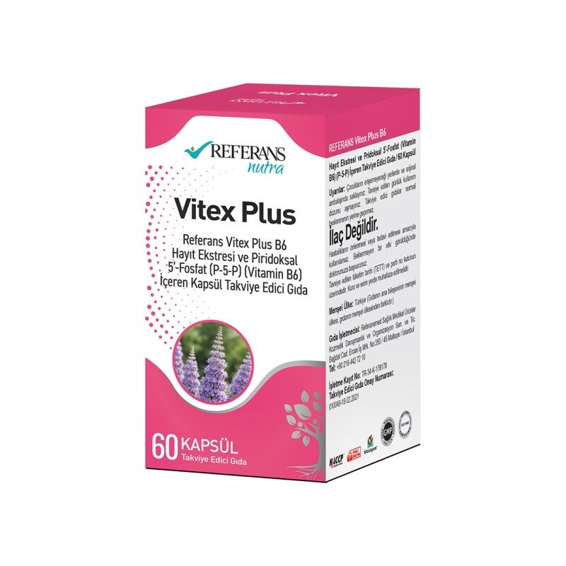 Referans Vitex Plus B6 60 Kapsül