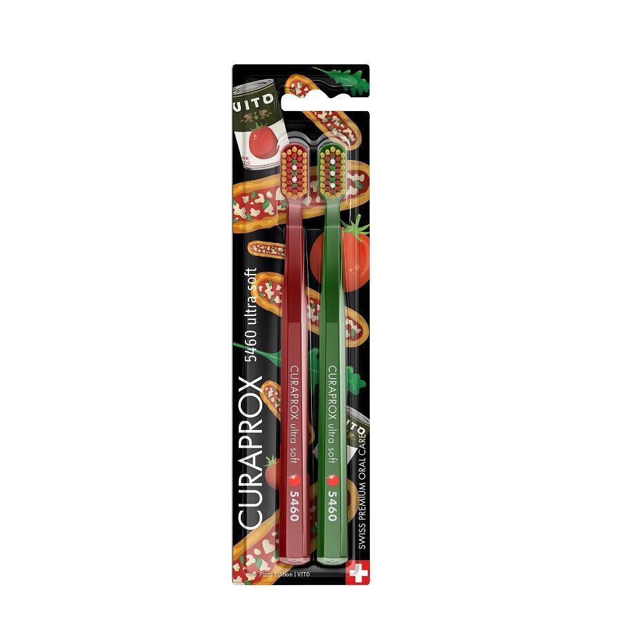 Curaprox CS 5460 Duo Pizza Edition Diş Fırçası 2li