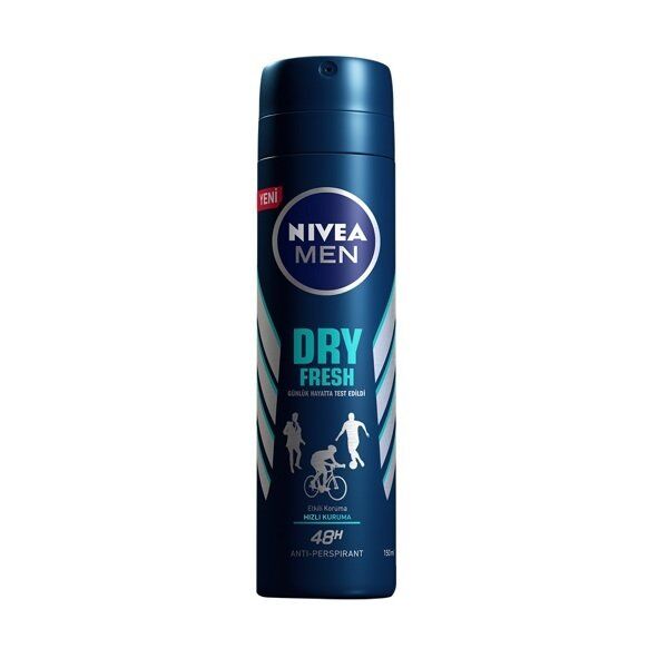 Nivea Men Dry Impact Deodorant Sprey 150ml