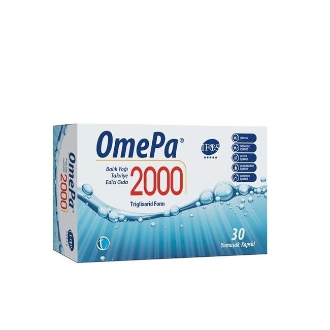 Omepa Balık Yağı 2000 30 Yumuşak Kapsül