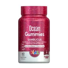Ocean Gummies Sambucus Kids 60 Adet Çiğneme Tableti