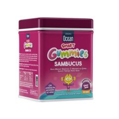 Ocean Smart Gummies Sambucus 64 Adet Çiğneme Tableti