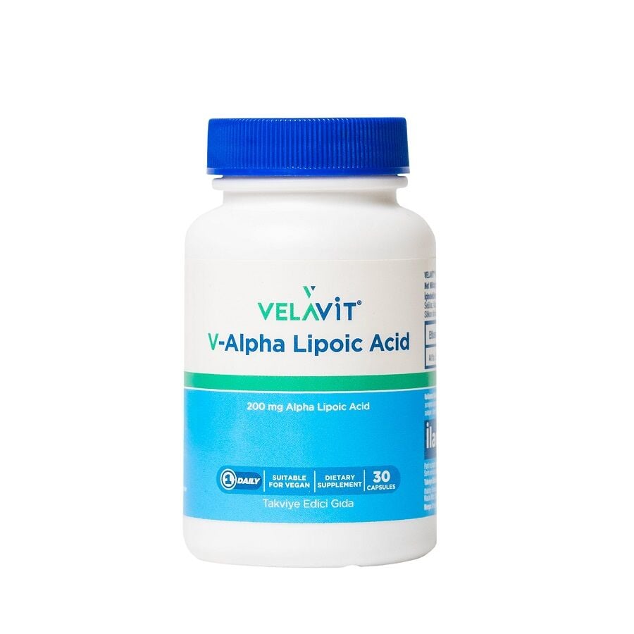Velavit V-Alpha Lipoic Acid 30 Kapsül