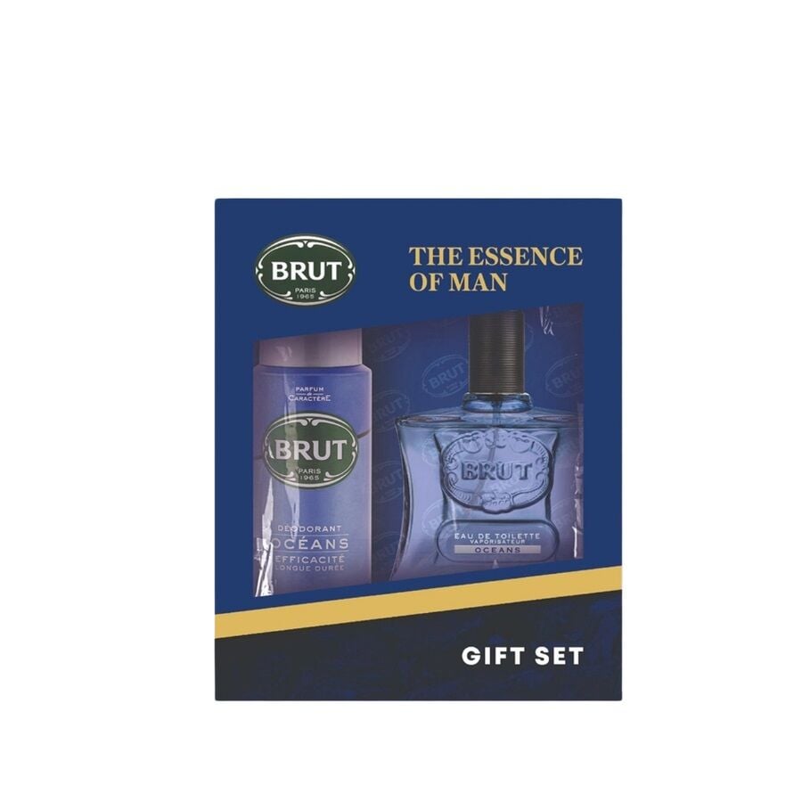 Brut Oceans The Essence Of Man Erkek Parfüm Seti - EDT 100 ml + DEO 200 ml