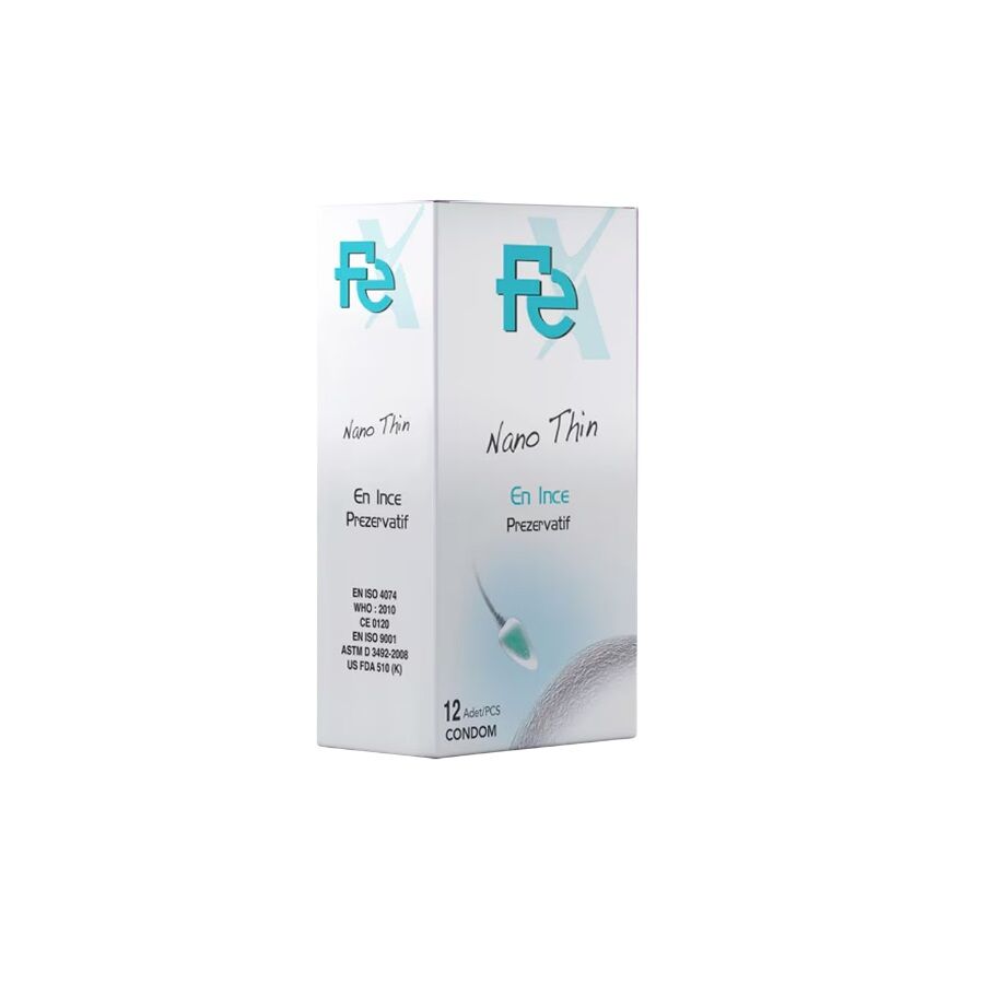 Fe Nano Thin En İnce Prezervatif 12li