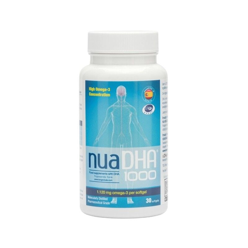 NUA DHA 1000 Omega-3 30 Kapsül