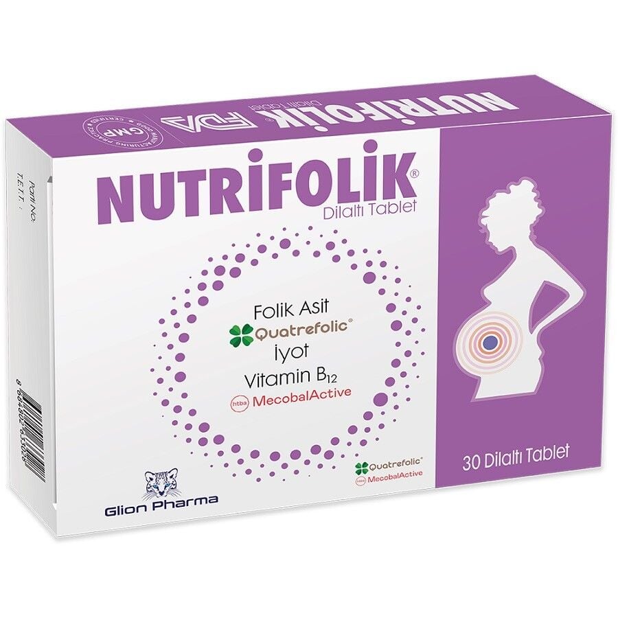 Nutrifolik Dil Altı 30 Tablet