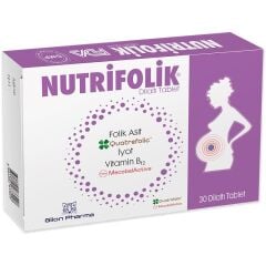 Nutrifolik Dil Altı 30 Tablet